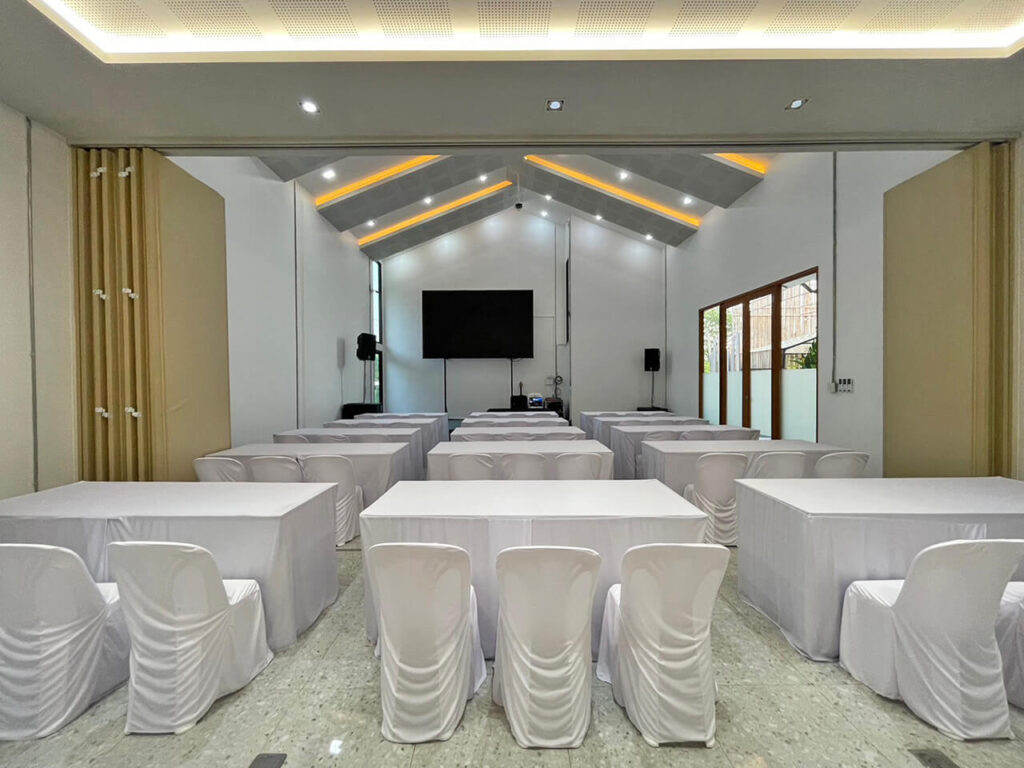 รูปแบบห้องประชุม หน้ากระดาน